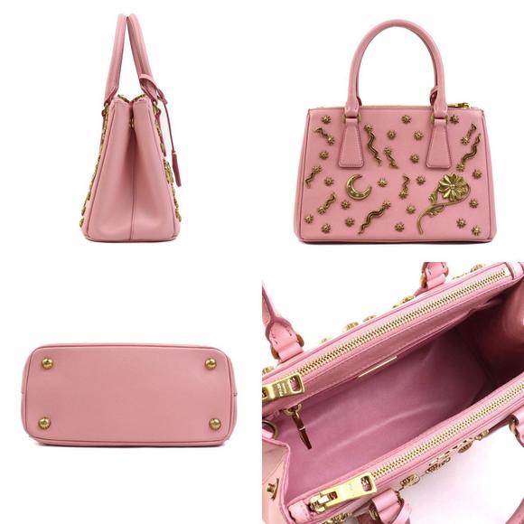 Prada Handbags - Prada Shoulder Metal Pink Bag